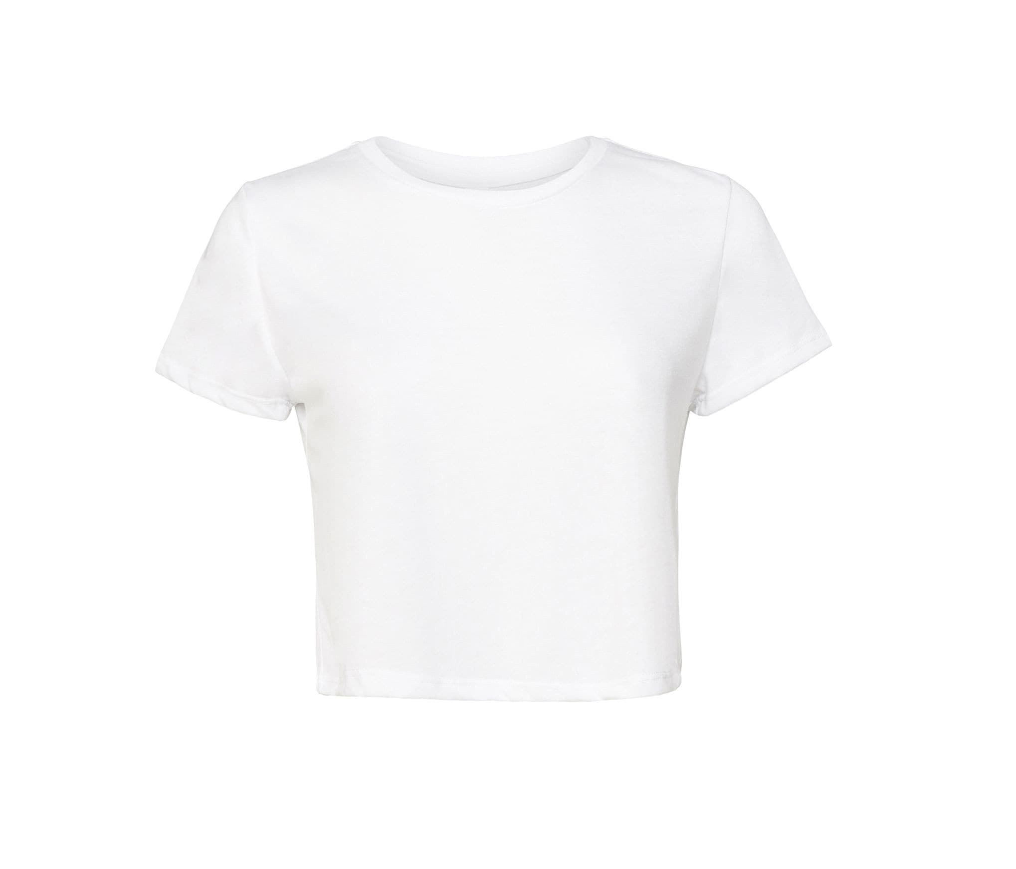 Tee-shirt court femme WHITE