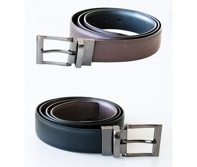 Ceinture réversible BROWN / BLACK