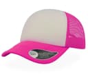 ATLANTIS HEADWEAR Casquette style rappeur FLUO FUCHSIA / WHITE