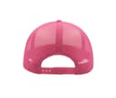 ATLANTIS HEADWEAR Casquette style rappeur FLUO FUCHSIA / WHITE