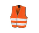 RESULT Veste de sécurité enfant FLUORESCENT ORANGE