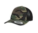 FLEXFIT Casquette style trucker WOODCAMO/BLACK