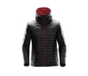 STORMTECH Doudoune à capuche homme BLACK / TRUE RED
