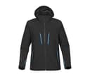 STORMTECH Veste Softshell haute technicité homme BLACK / ELECTRIC BLUE
