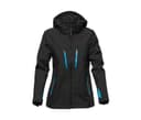 STORMTECH Veste Softshell haute technicité femme BLACK / ELECTRIC BLUE