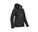 STORMTECH Veste Softshell haute technicité femme BLACK / ELECTRIC BLUE
