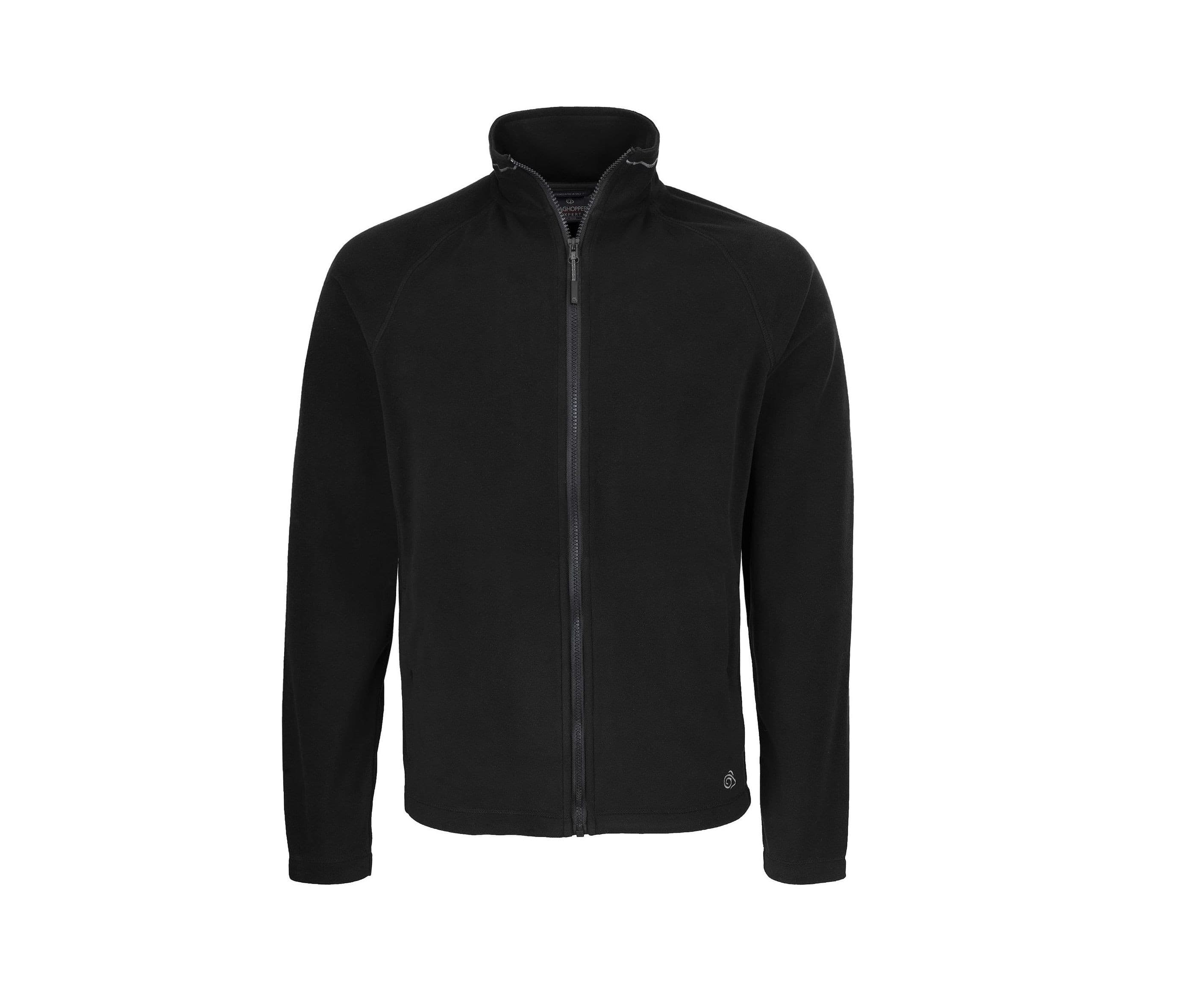 Veste polaire légère en polyester recyclé BLACK