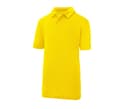 JUST COOL Polo enfant respirant SUN YELLOW