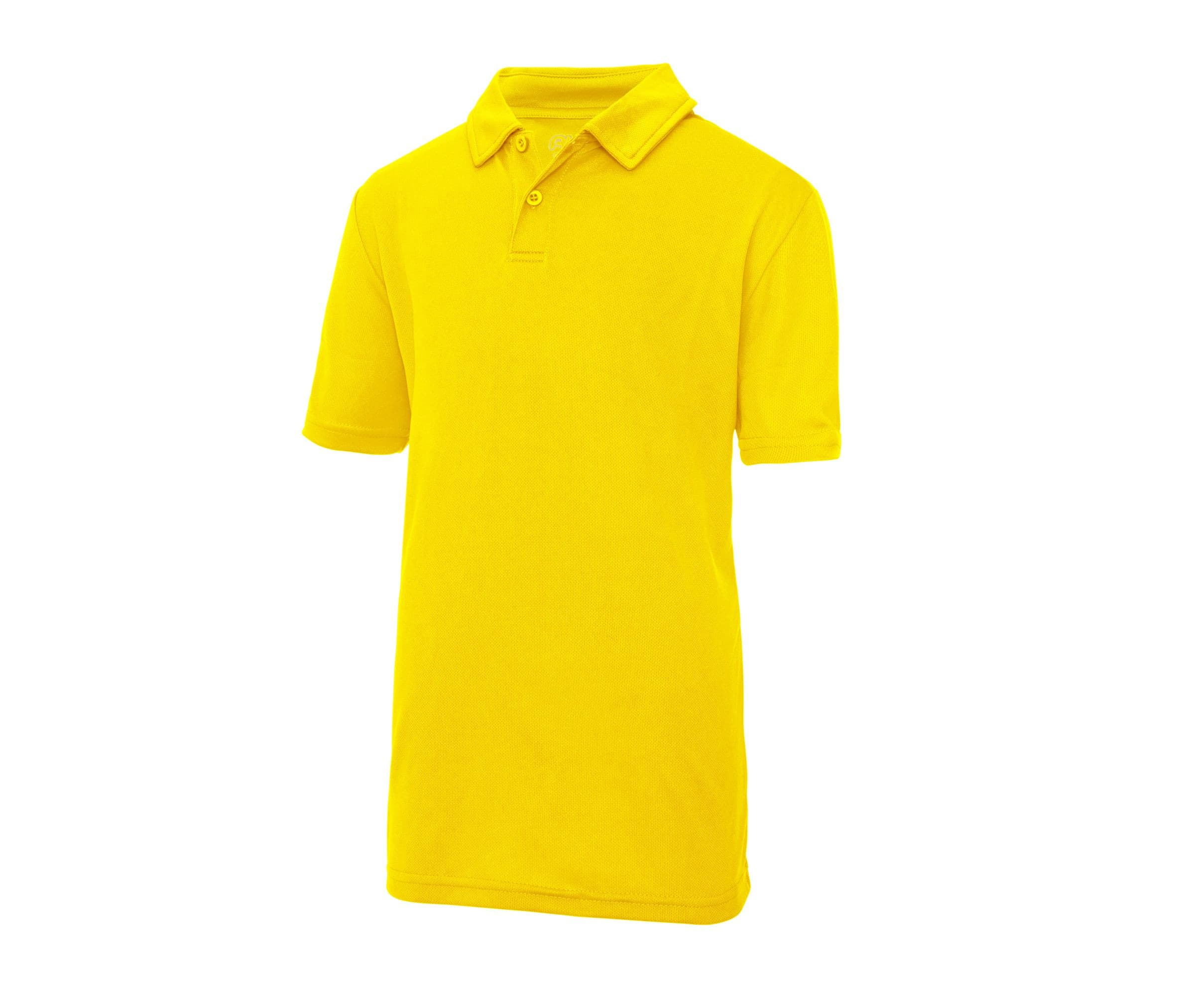 Polo enfant respirant SUN YELLOW