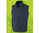 RESULT Bodywarmer polaire en polyester recyclé NAVY