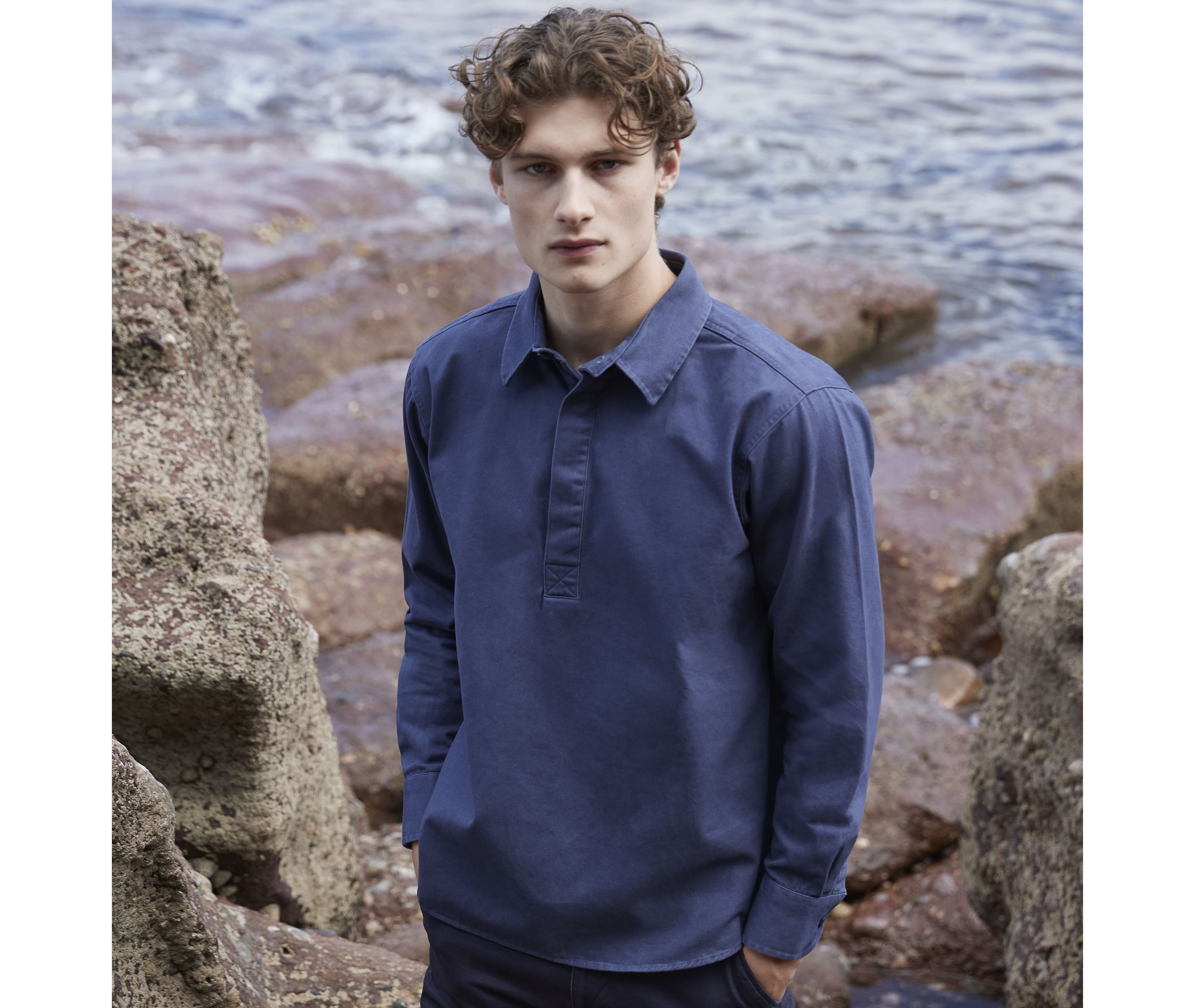 Chemise col boutonné