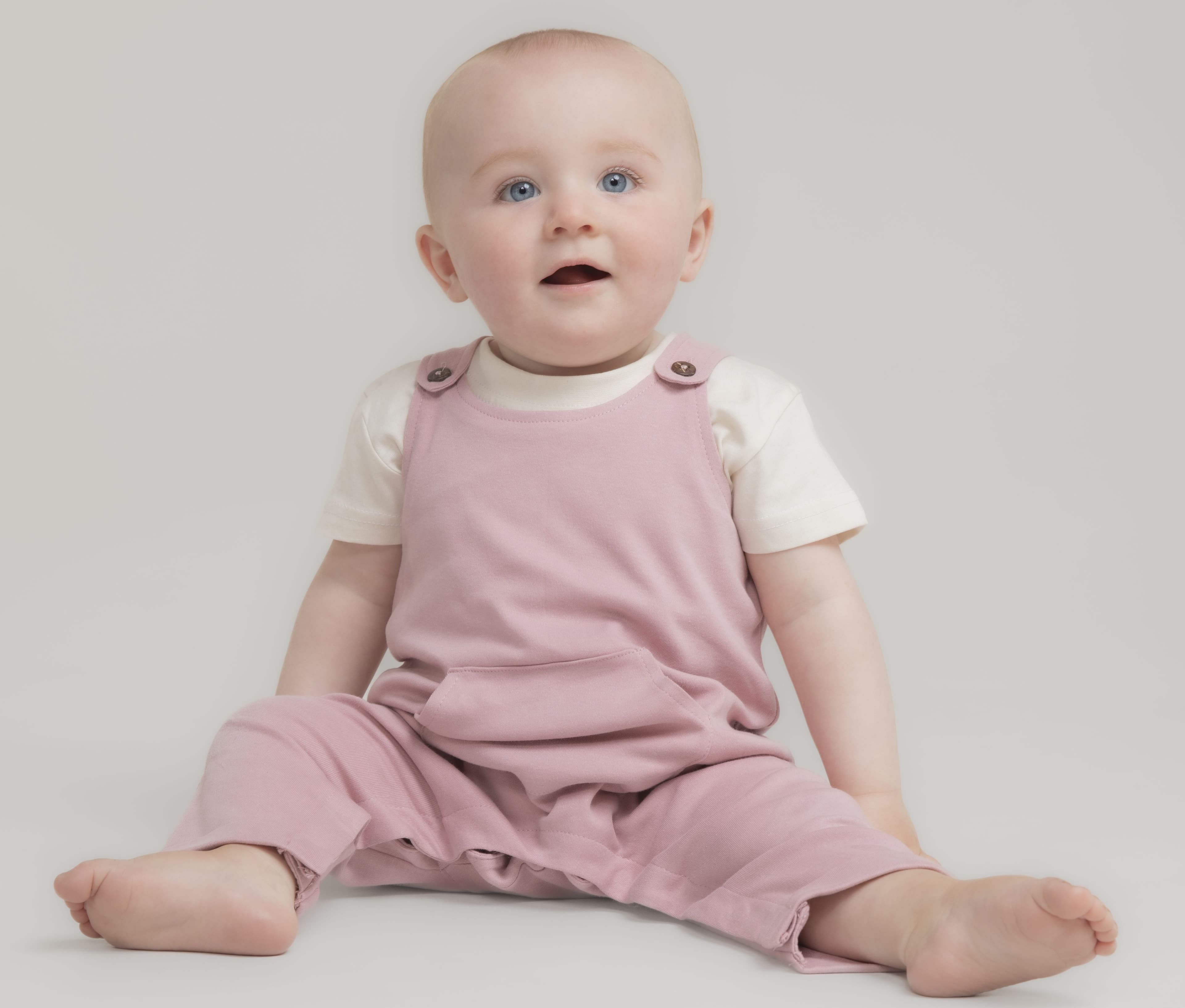 Salopette en coton organique