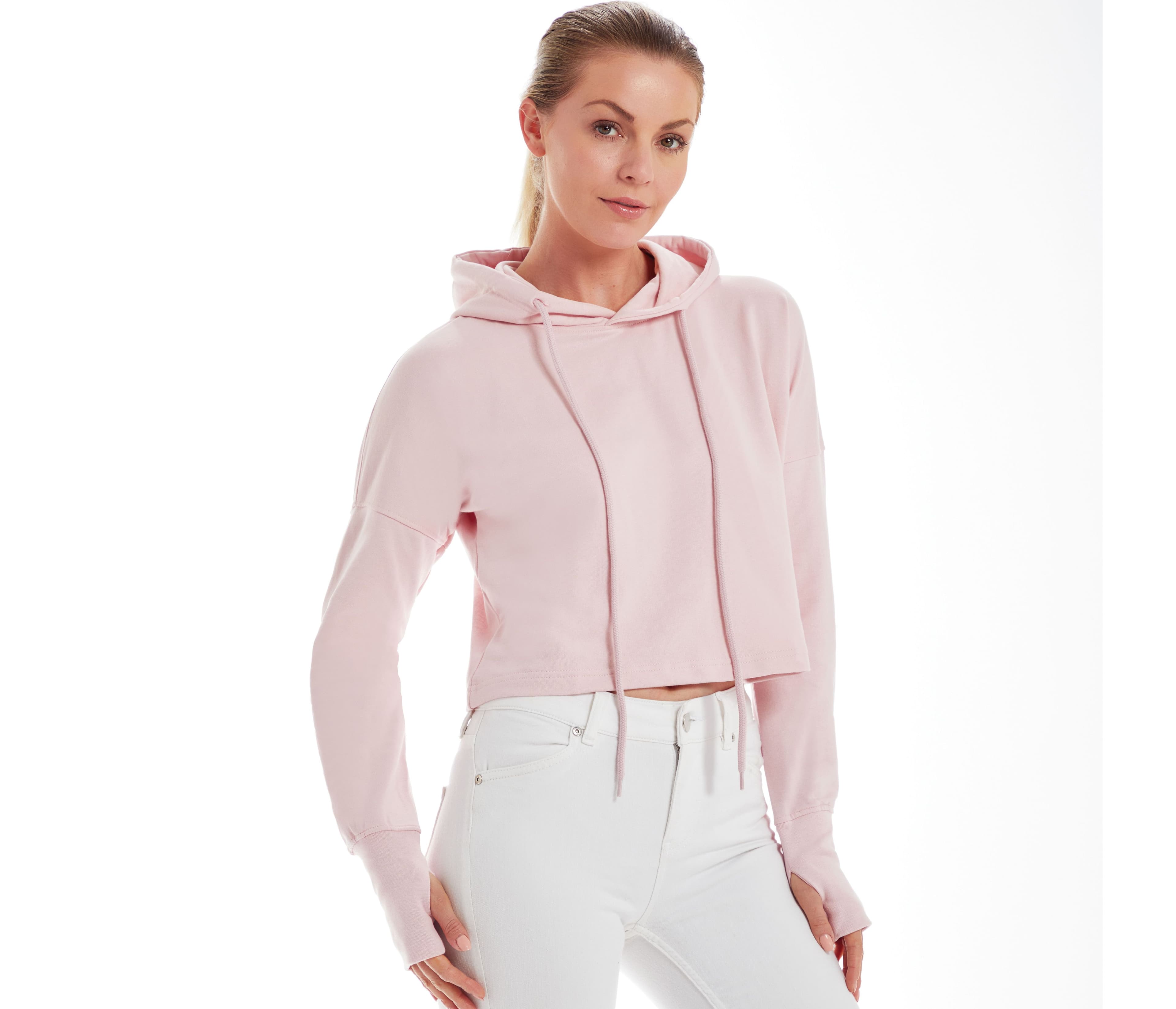 Sweat à capuche court