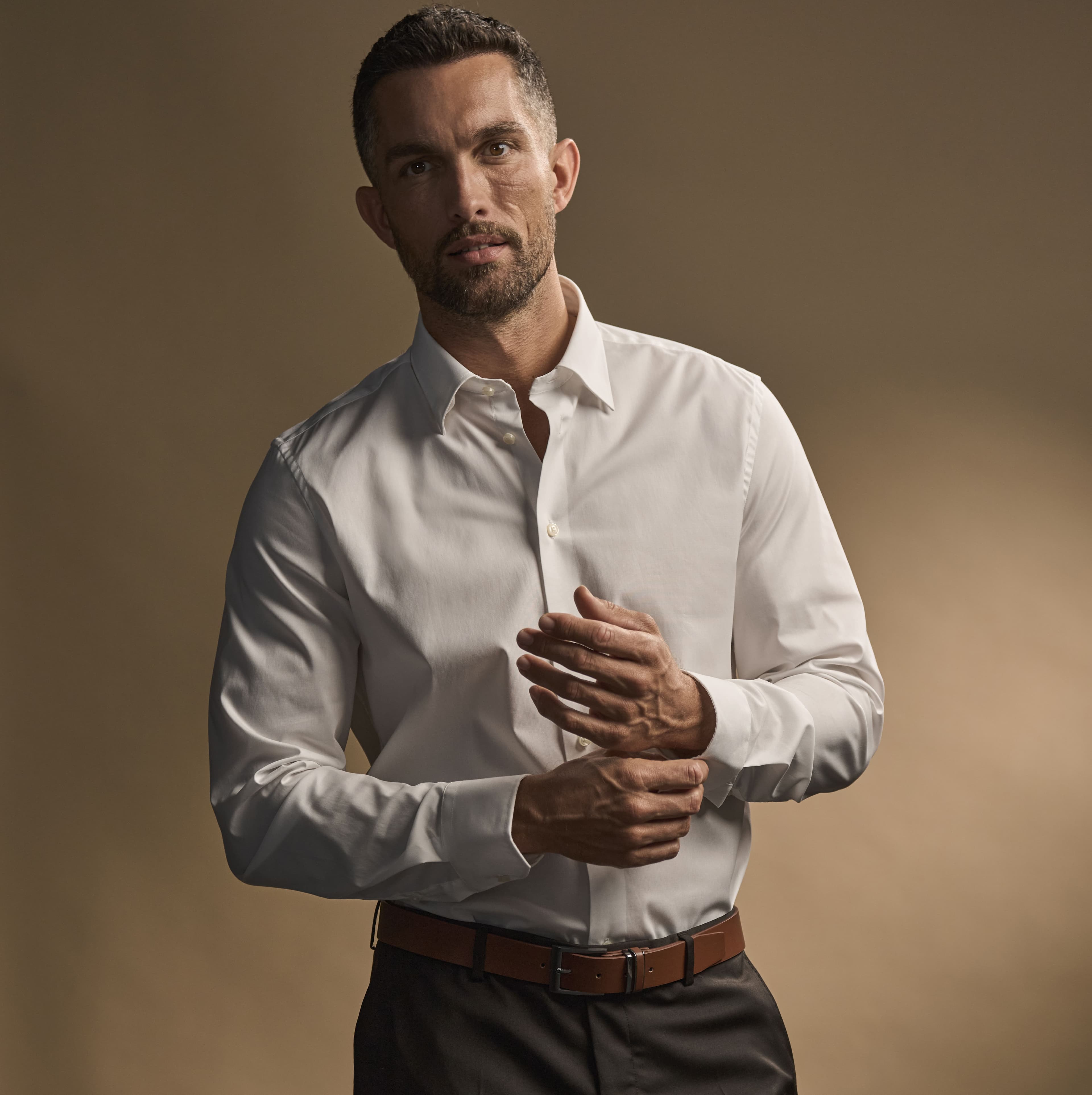 Chemise homme stretch et ajustée