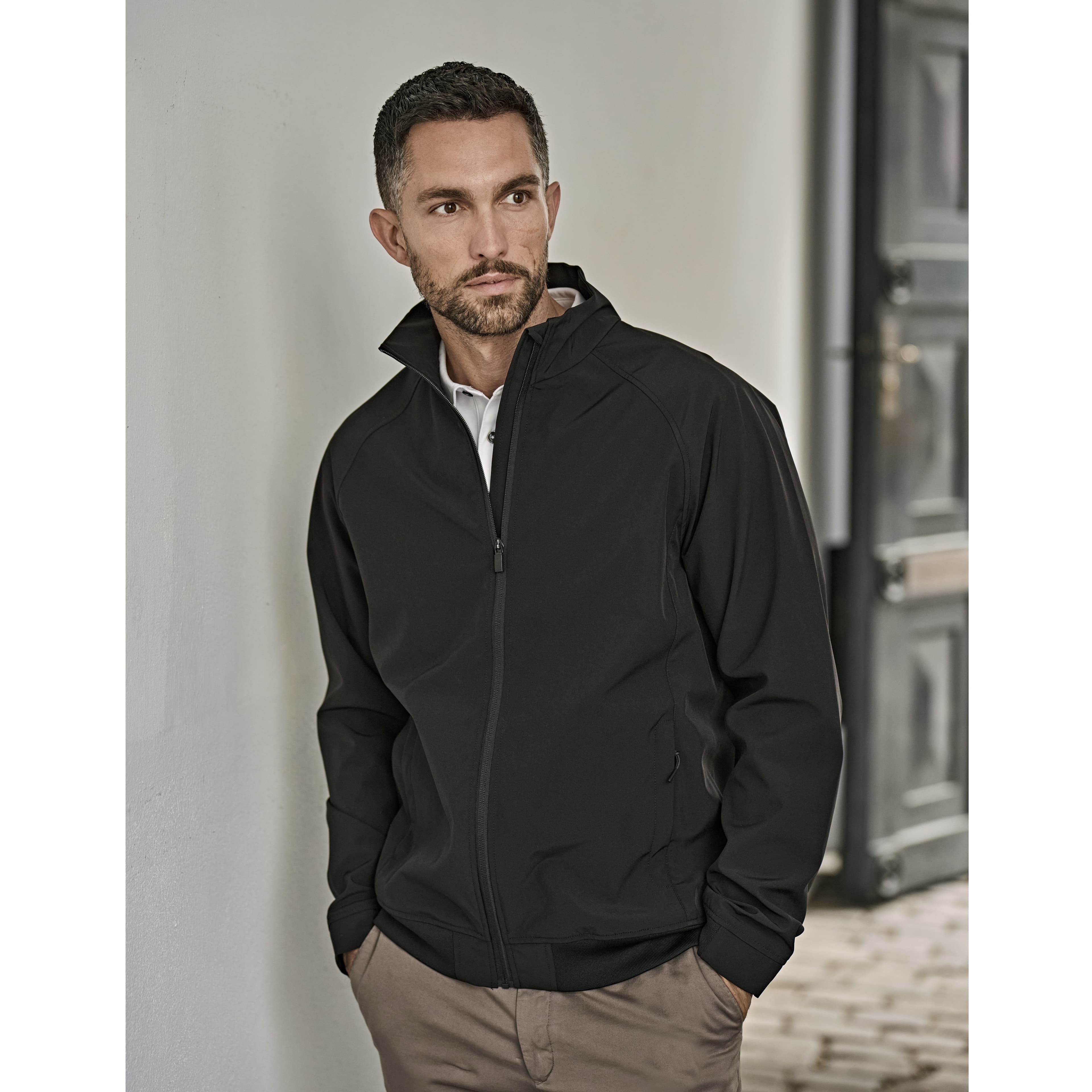 Veste stretch en polyester et nylon recyclé