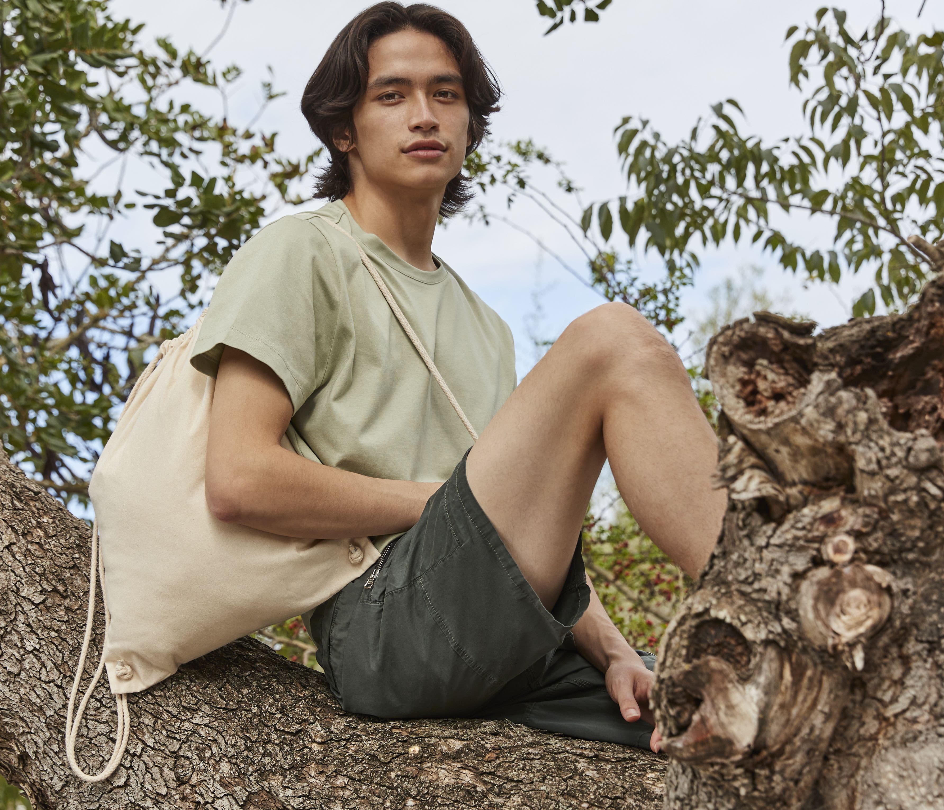 Sac gym en coton recyclé