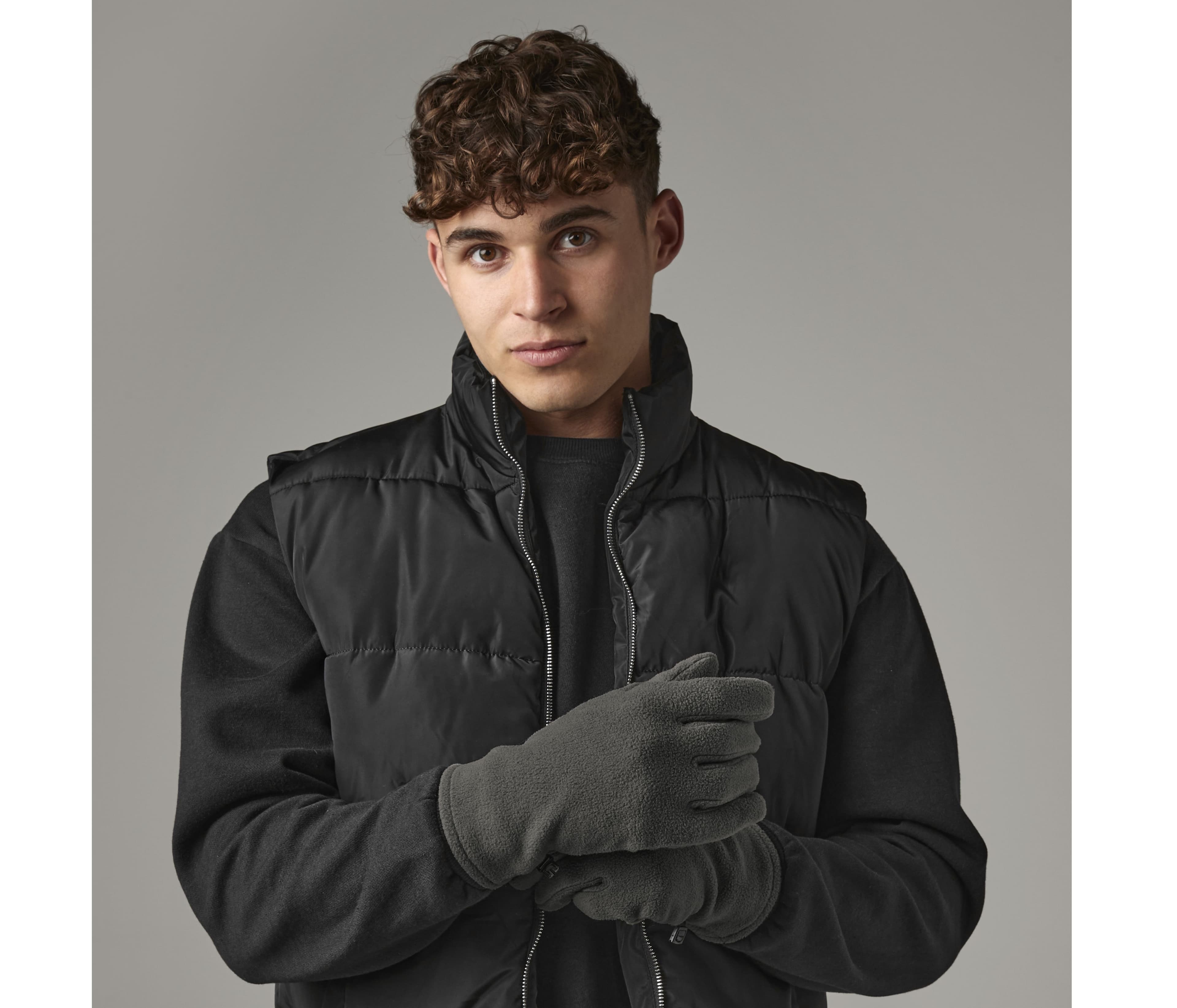 Gants polaire en polyester recyclé