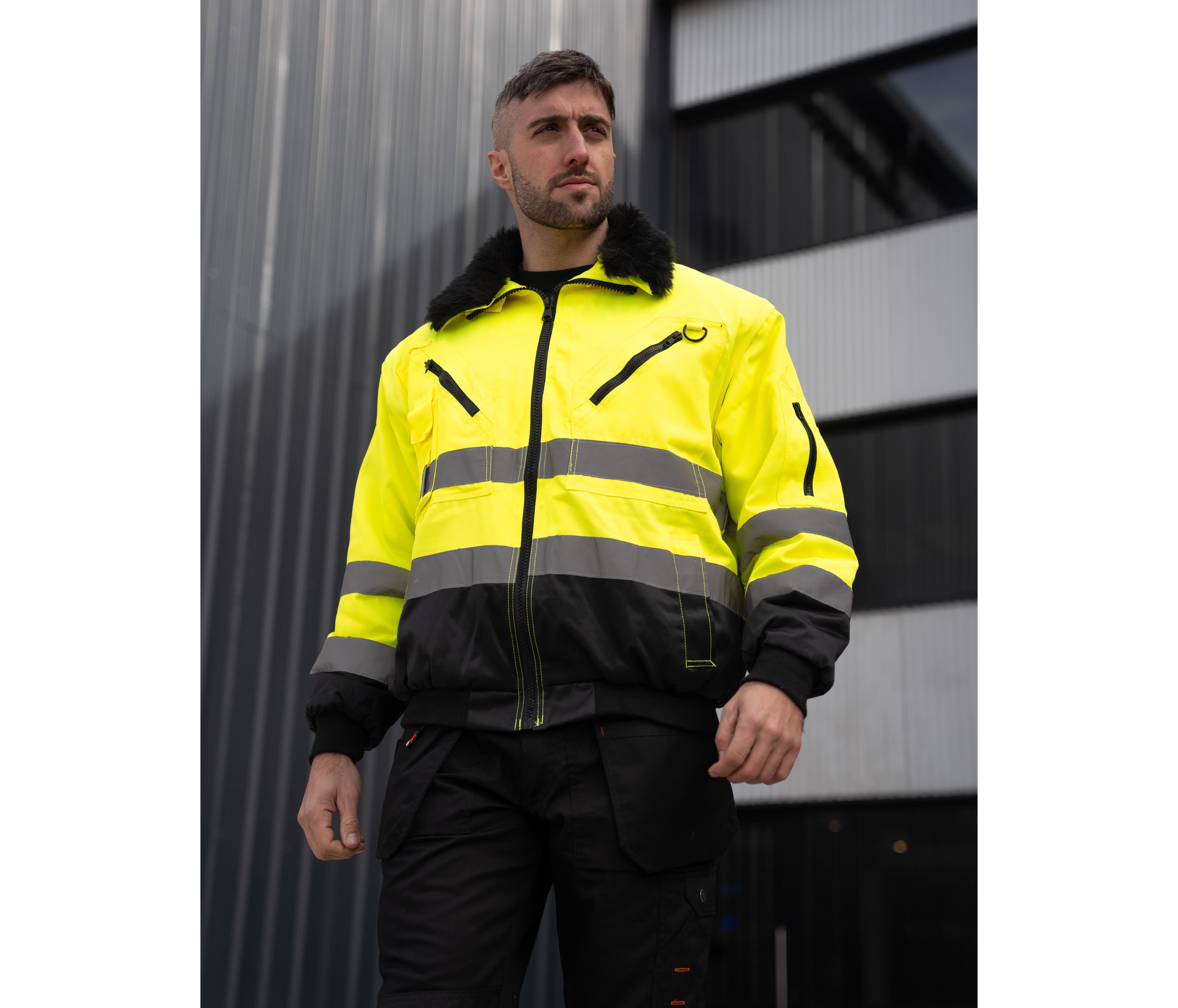 Veste de pilote 4 en 1