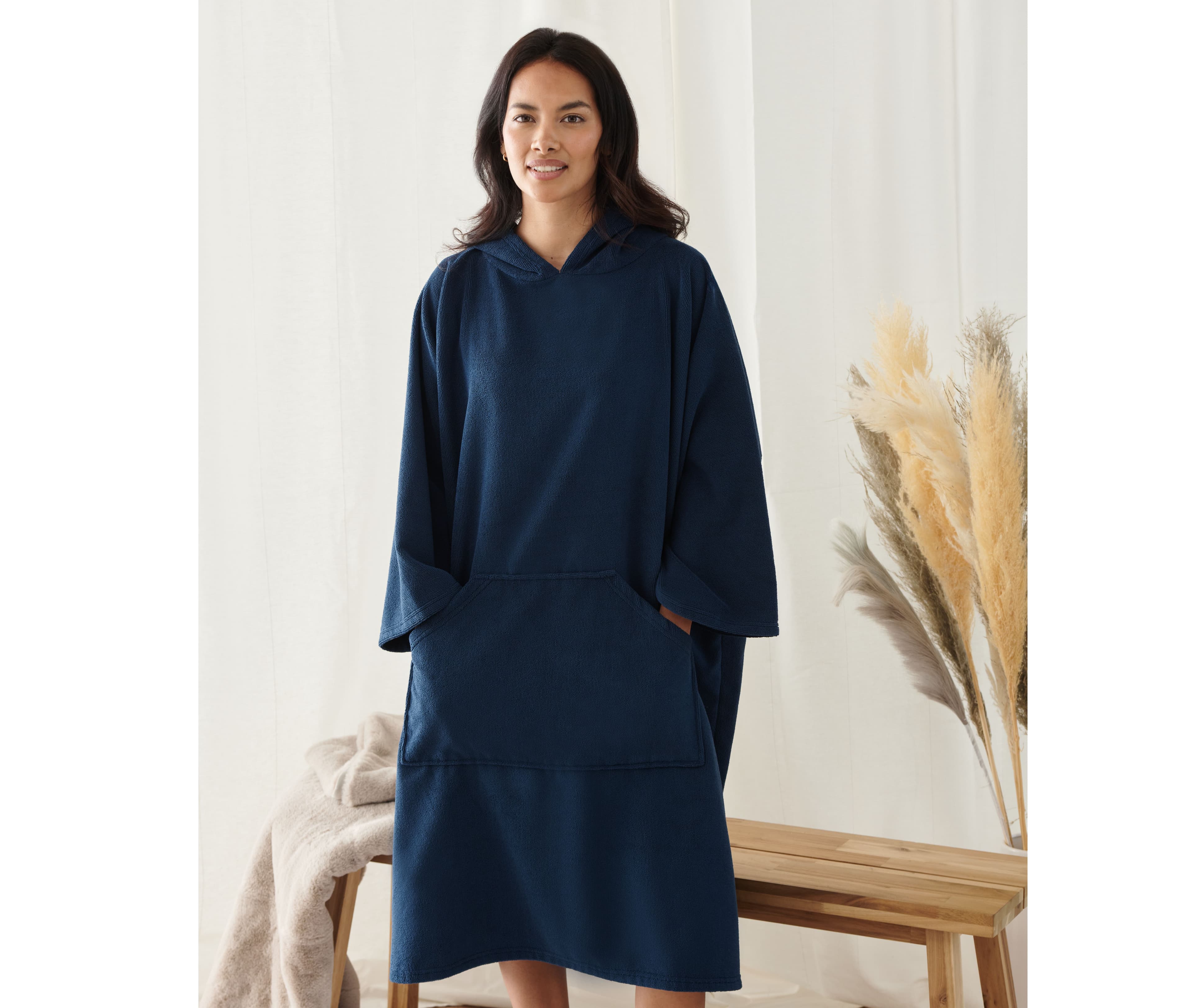 Poncho en polyester adulte