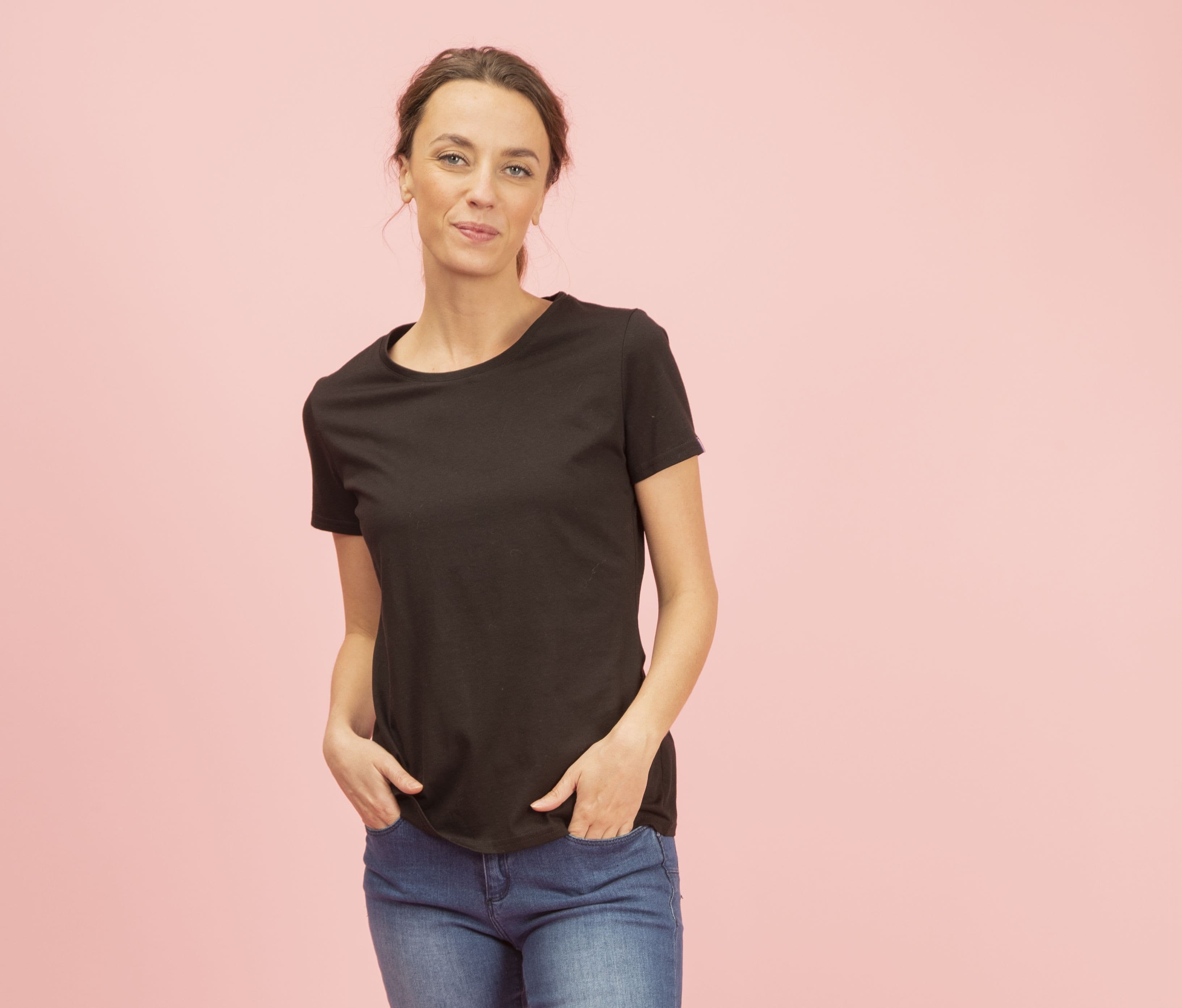 Tee-shirt bio origine France Femme
