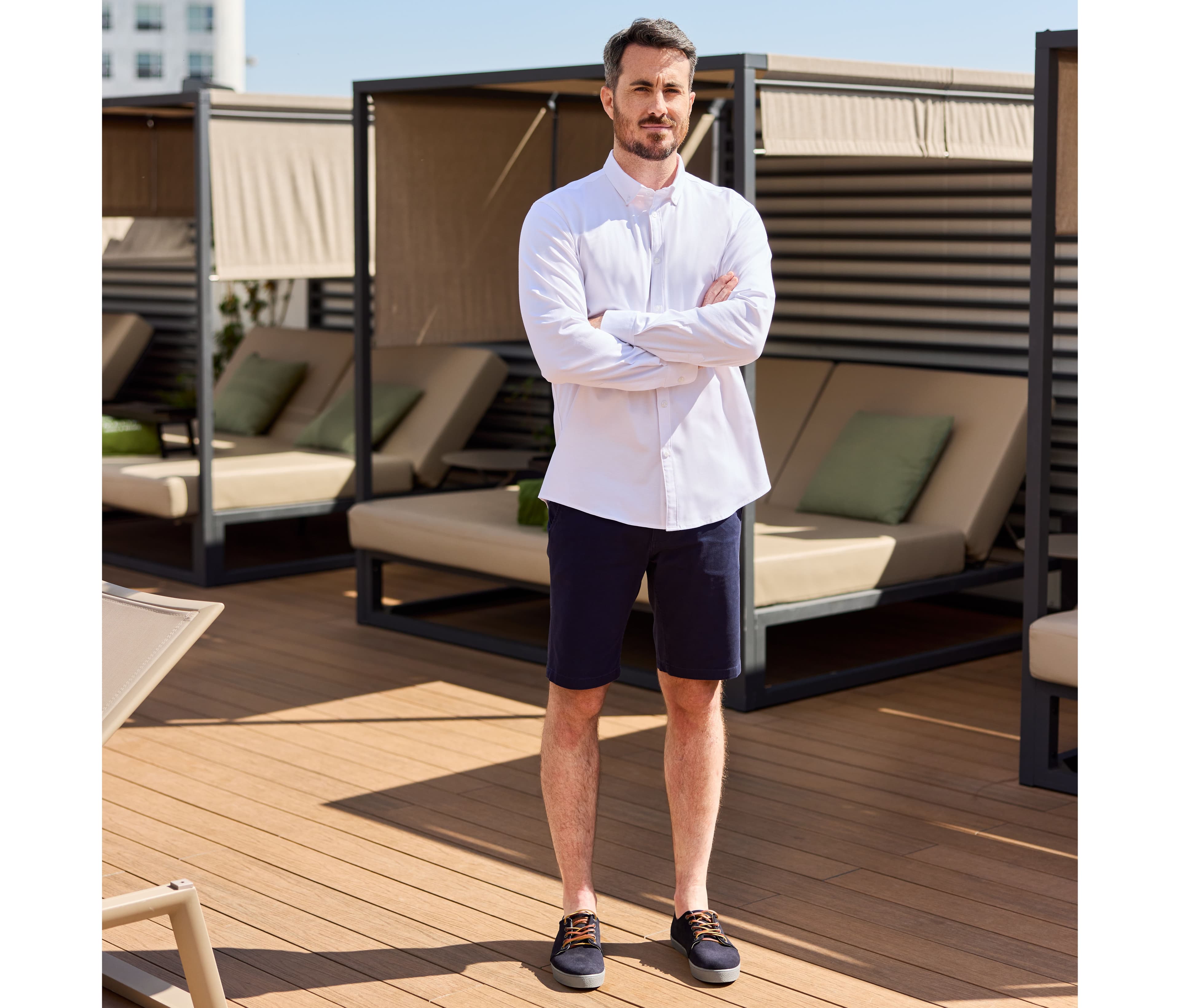 Short habillé stretch