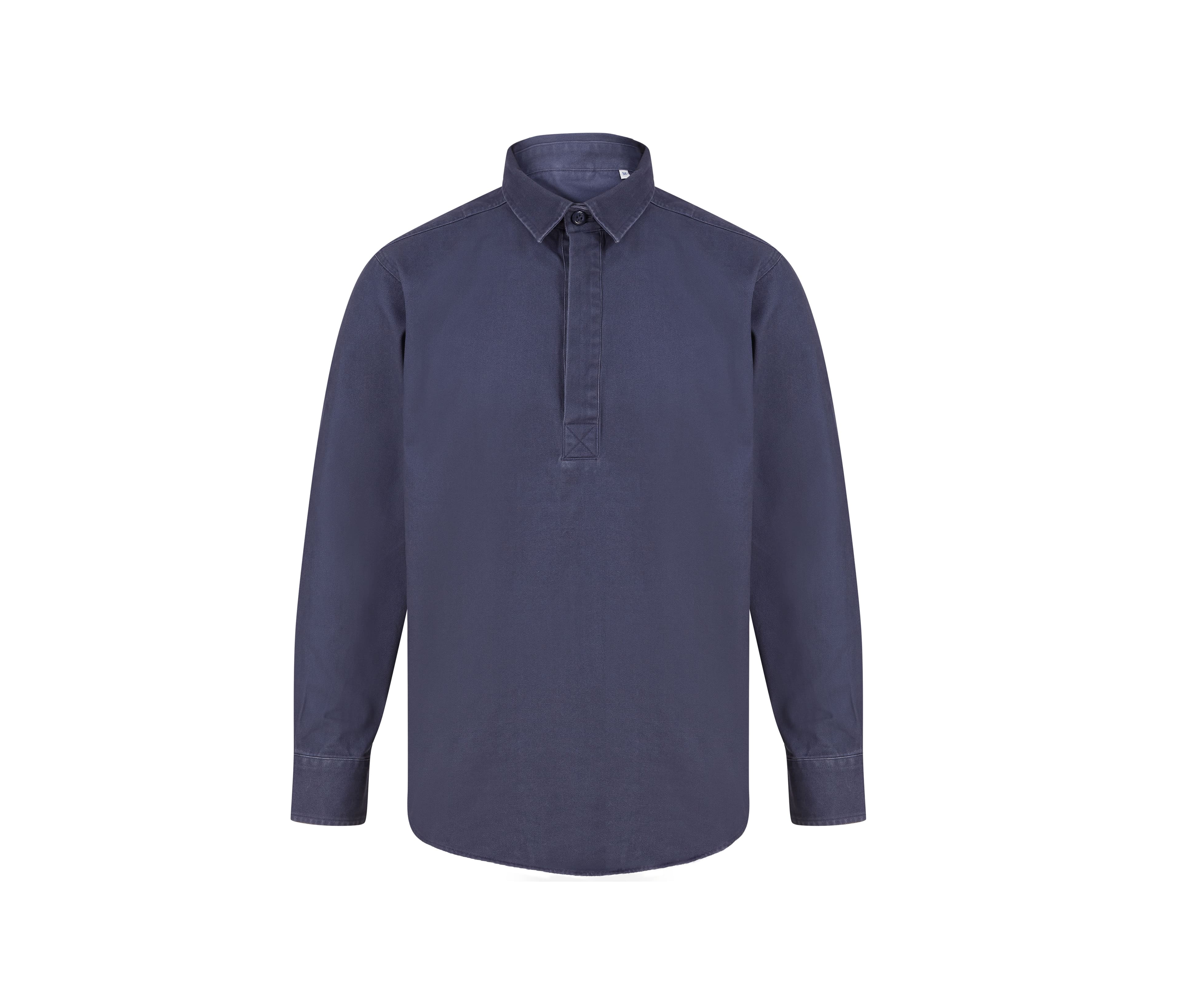Chemise col boutonné WASHED NAVY