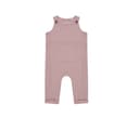 LARKWOOD Salopette en coton organique SOFT PINK