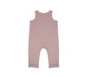 LARKWOOD Salopette en coton organique SOFT PINK