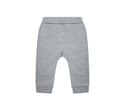 LARKWOOD Pantalon de jogging en coton régénéré et en polyester recyclé HEATHER GREY