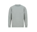 SF CLOTHING Sweat en coton régénéré et en polyester recyclé HEATHER GREY