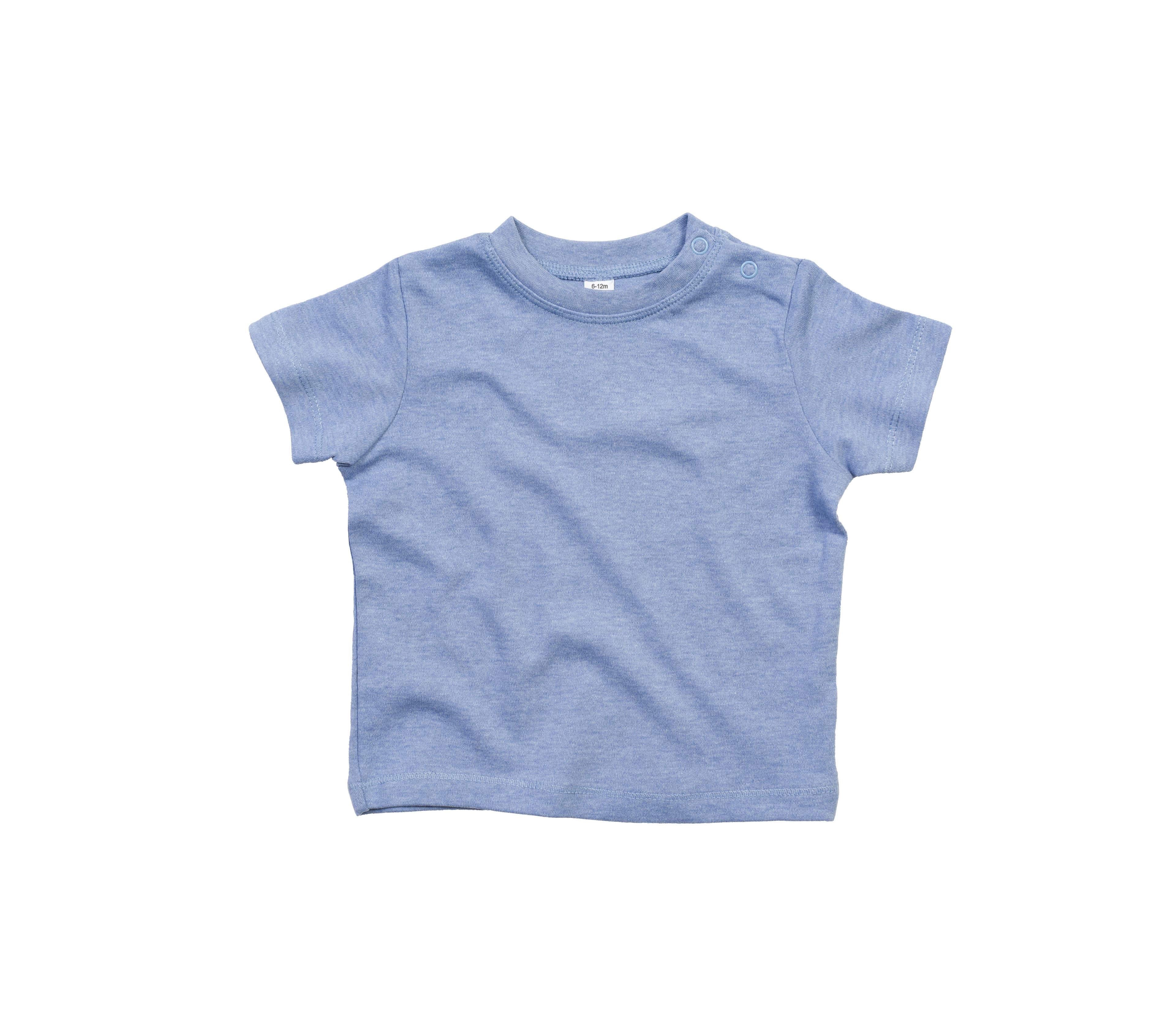 Tee-shirt pour bébé HEATHER BLUE