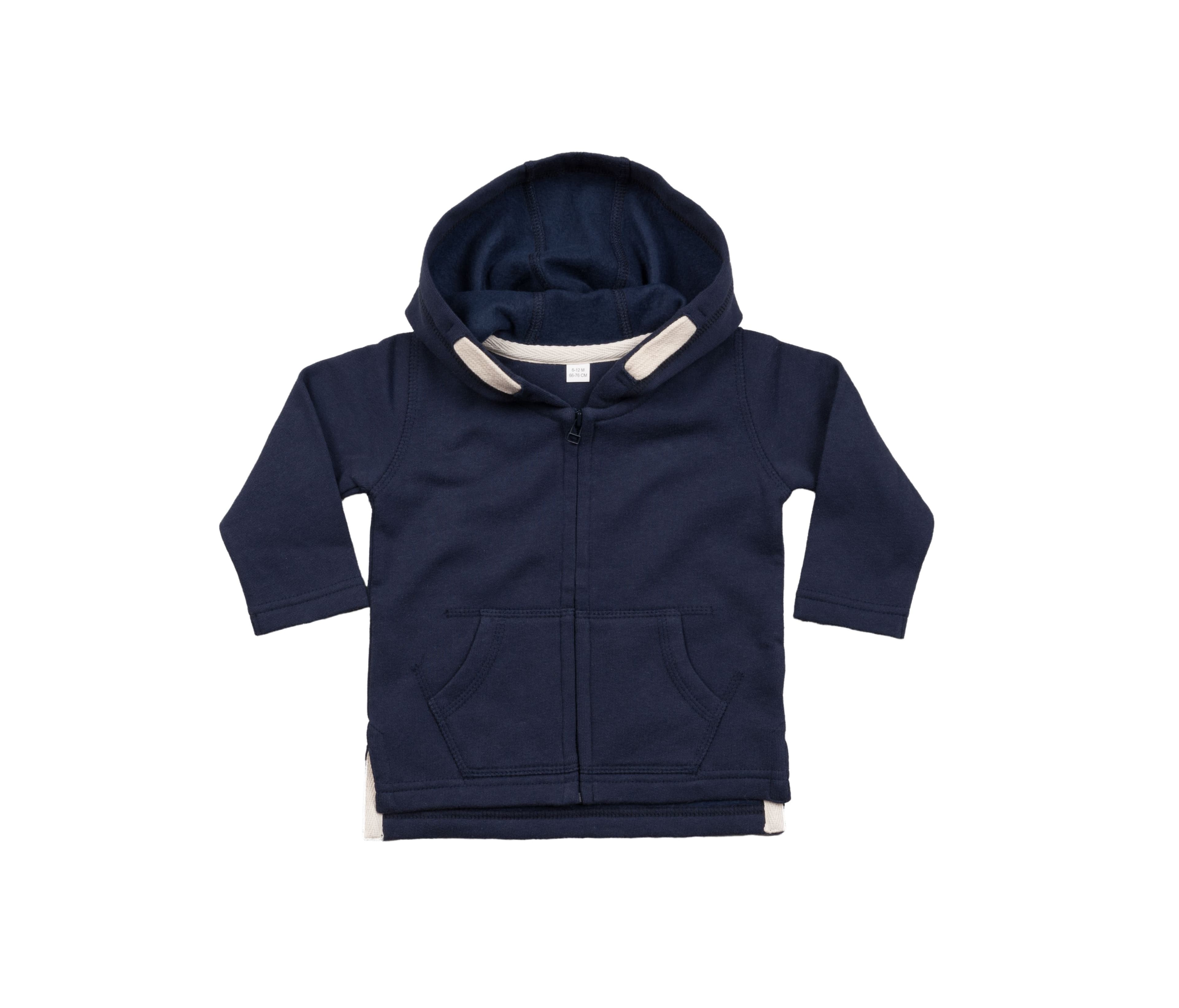Sweat zippé à capuche NAUTICAL NAVY