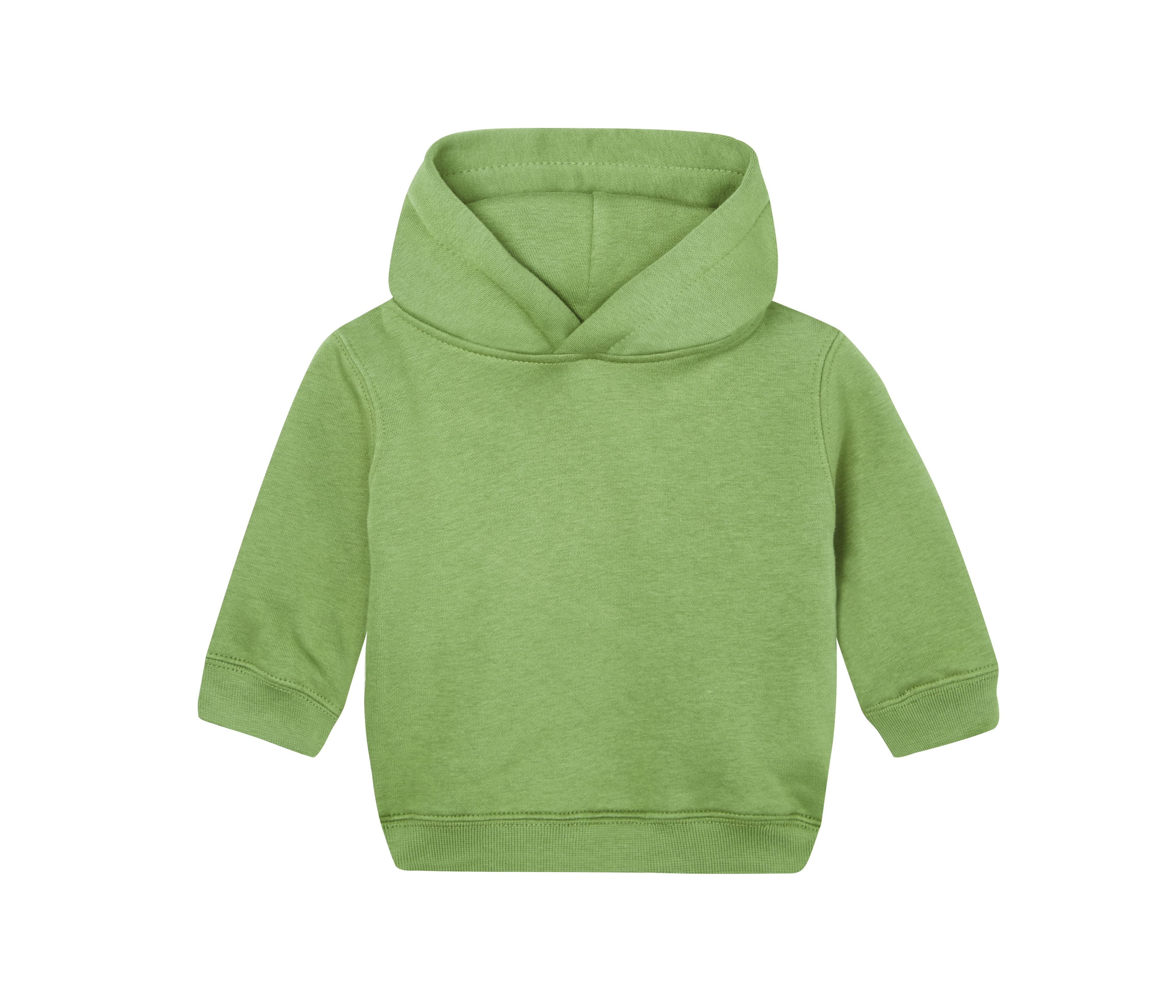 Sweat capuche bébé SOFT OLIVE