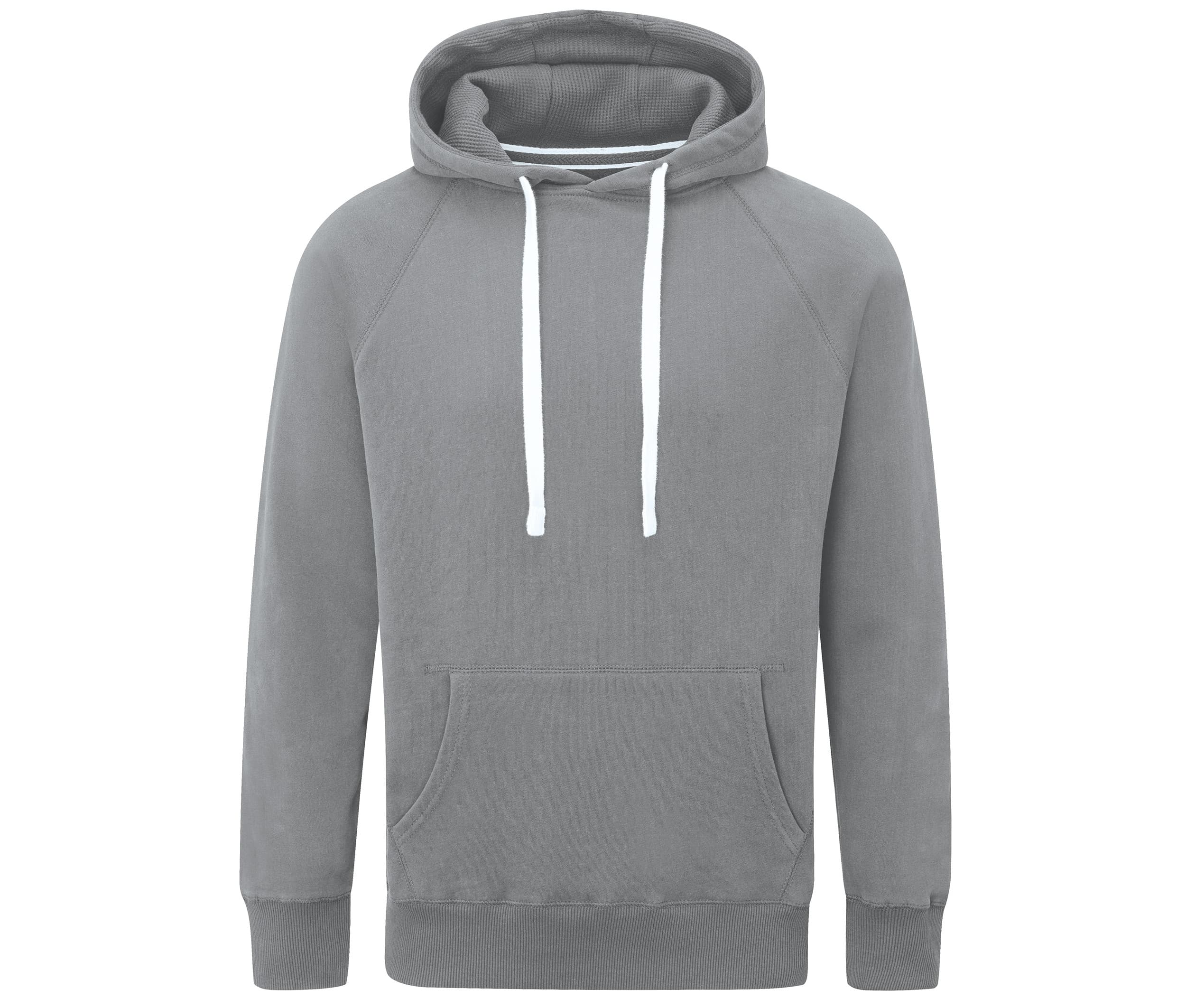 Sweat à capuche Premium homme HEATHER GREY MELANGE