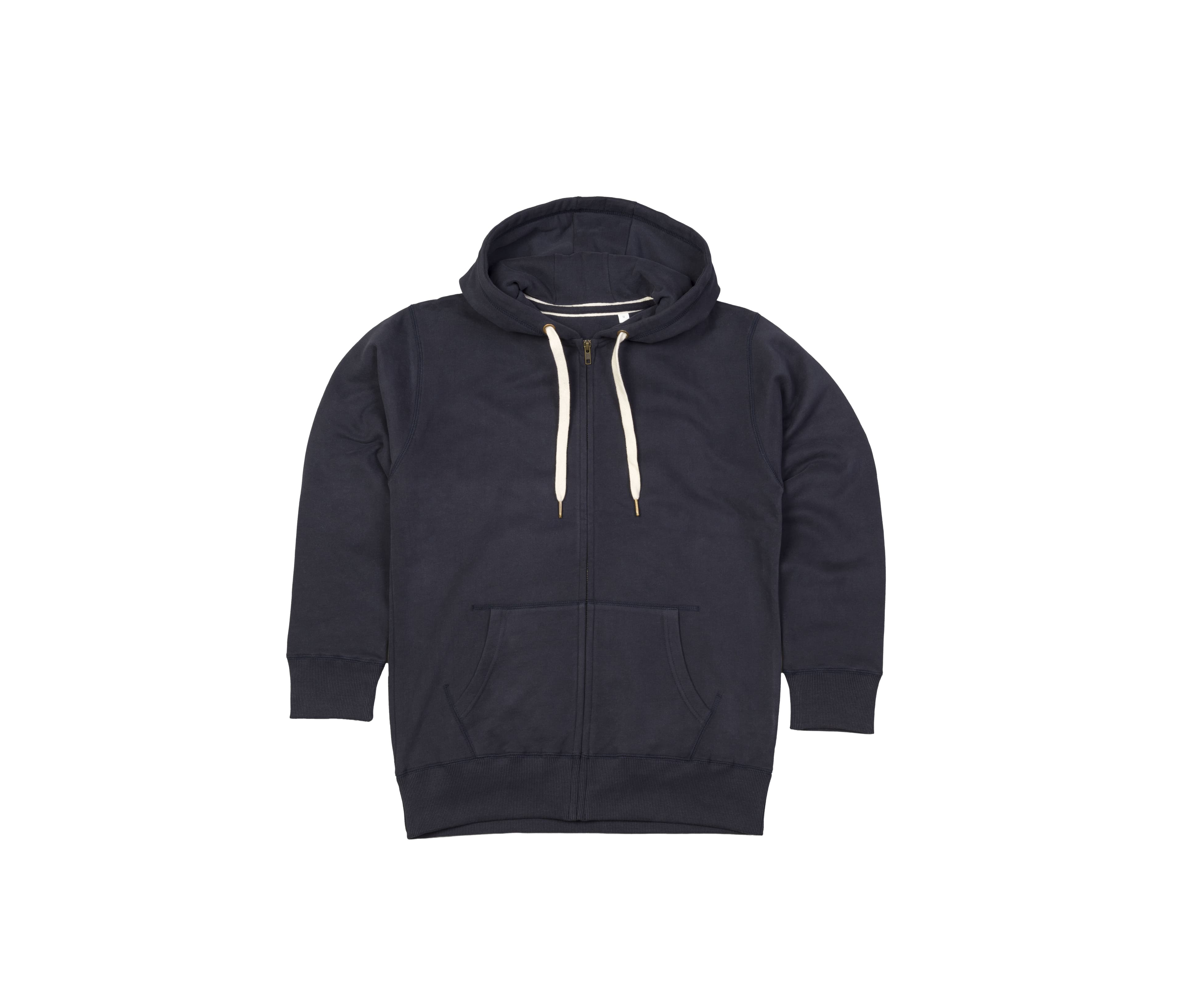 Sweat capuche zippé premium homme DARK NAVY