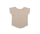 MANTIS Tee-shirt femme coupe ample NATURAL MELANGE