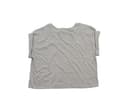 MANTIS Tee-shirt court femme HEATHER GREY MELANGE