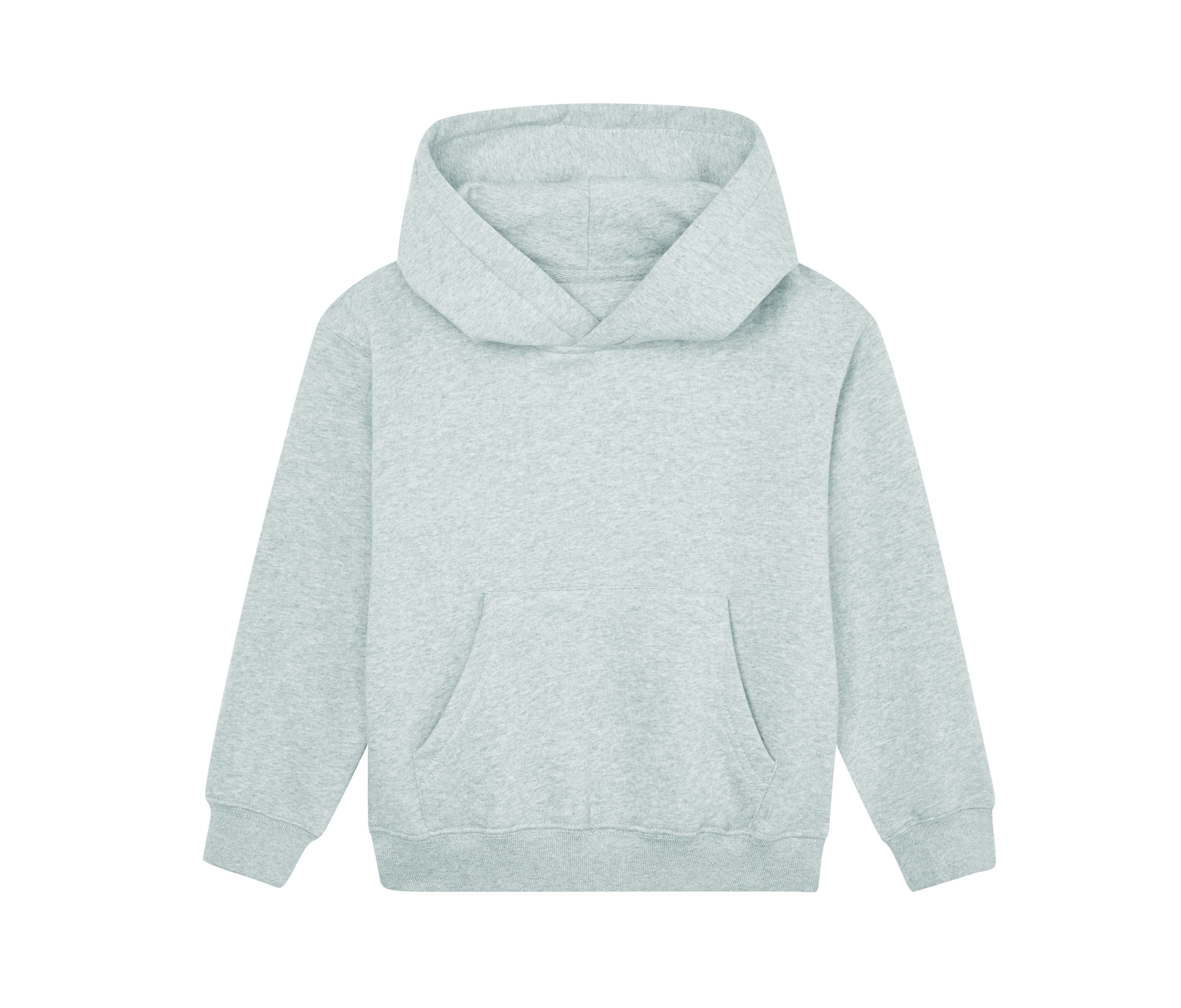 Sweat capuche enfant HEATHER GREY MELANGE