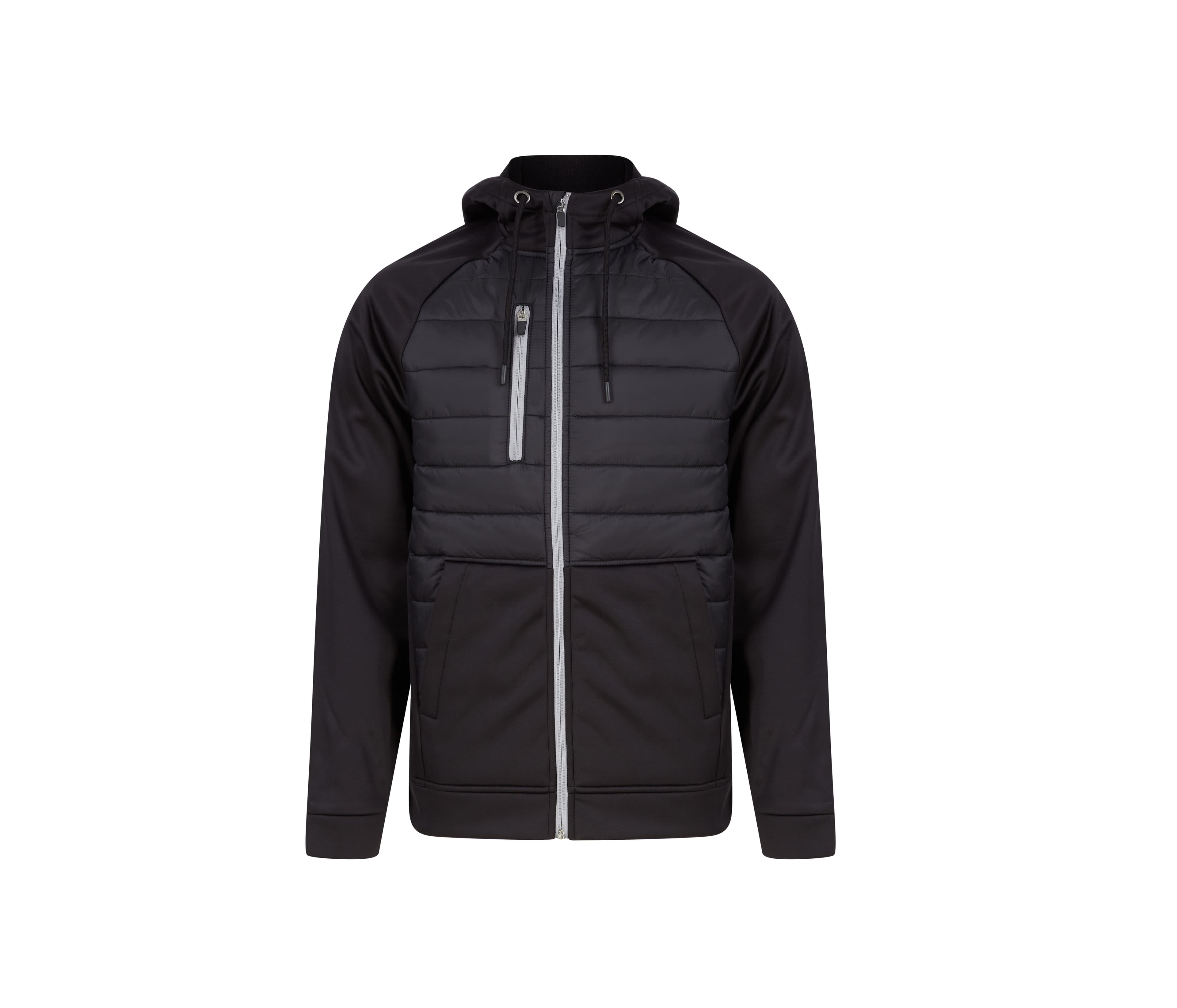 Veste bi-matière BLACK