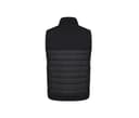 TOMBO Bodywarmer bi-matière BLACK
