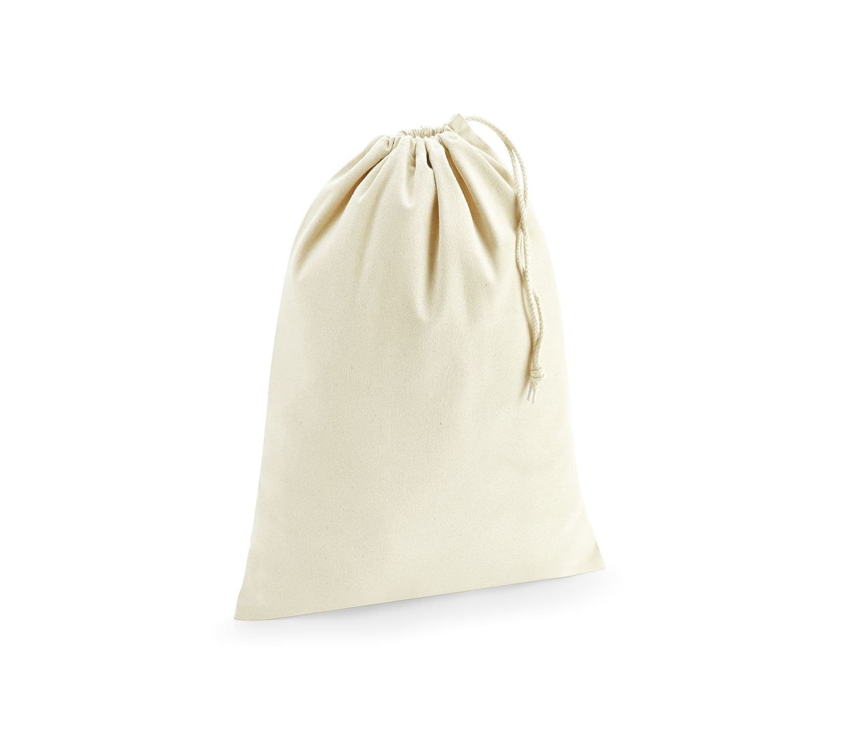 Sac avec cordon en polycoton recyclé NATURAL