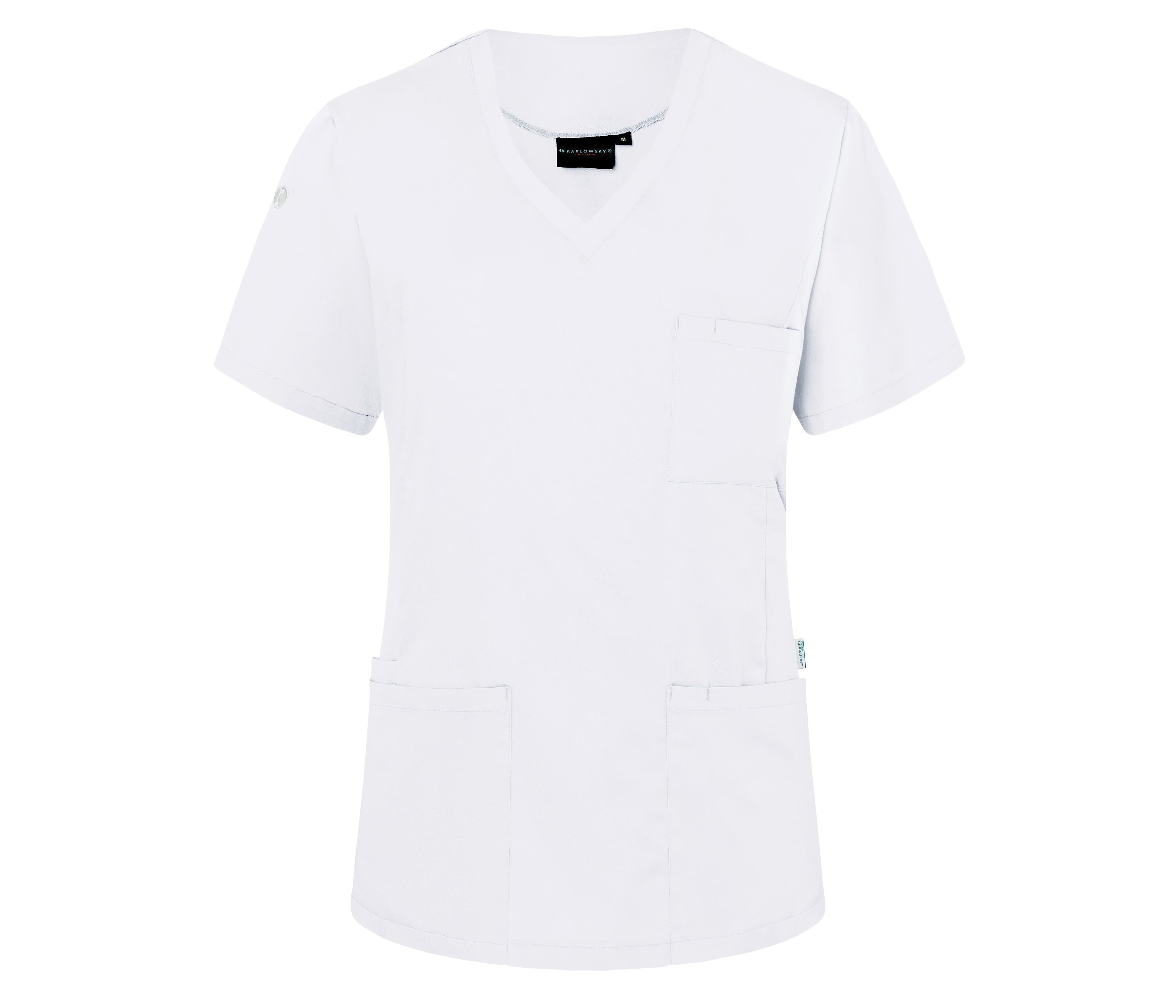 Tunique manches courtes femme WHITE