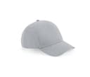 BEECHFIELD Casquette 5 pans en coton organique LIGHT GREY
