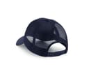 BEECHFIELD Casquette 6 pans style trucker en polyester recyclé FRENCH NAVY