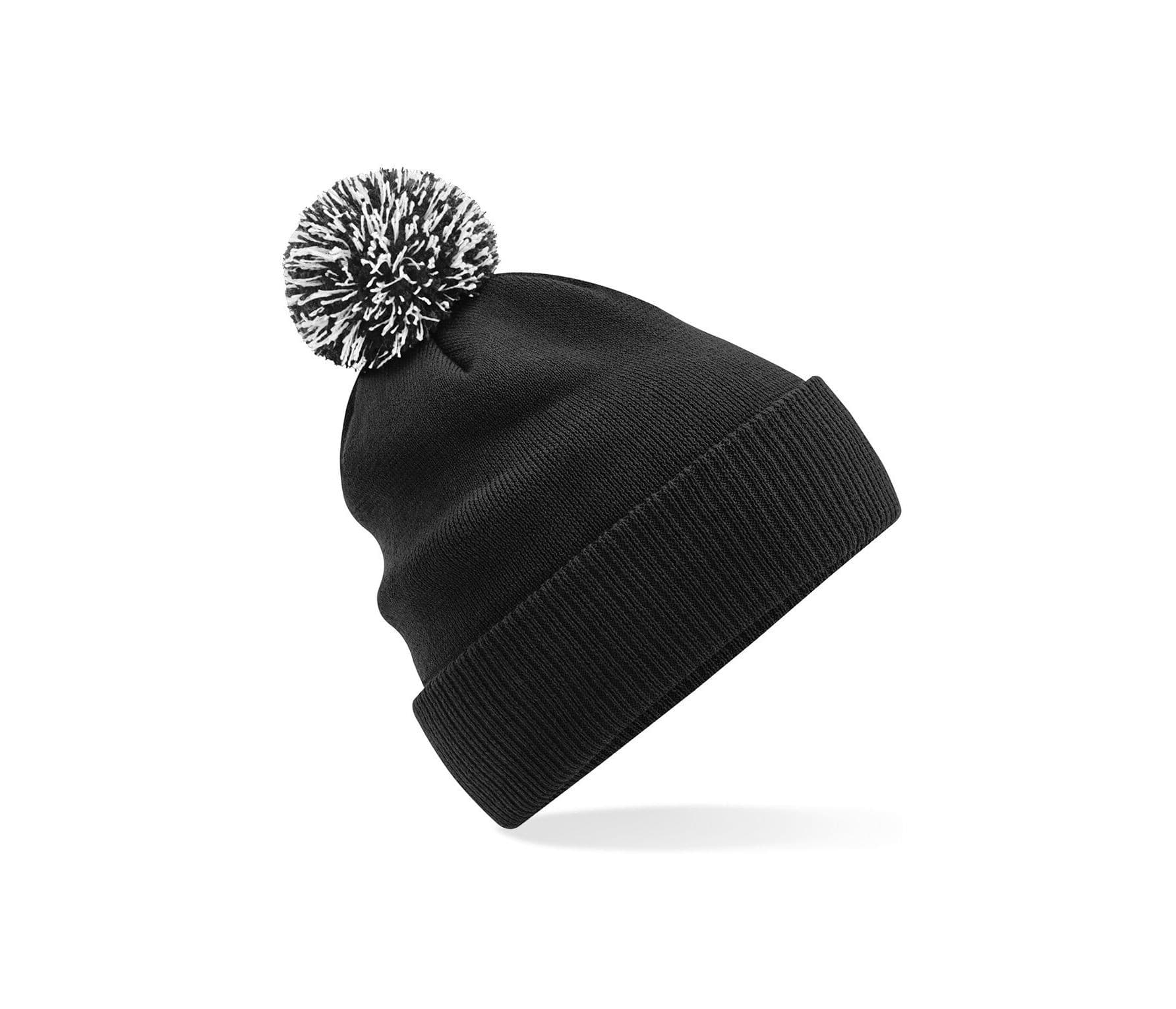 Bonnet Snowstar® en polyester recyclé BLACK / WHITE
