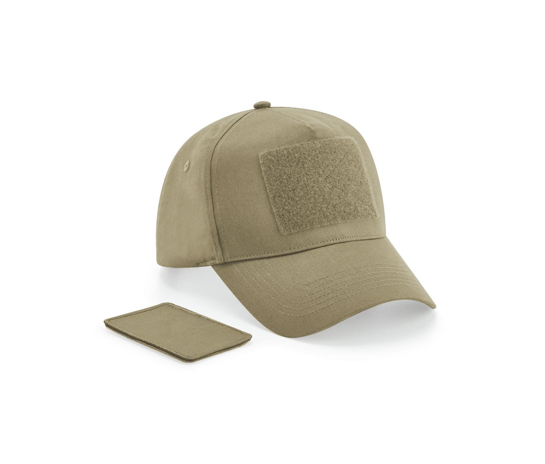 Casquette 5 pans avec patch amovible DESERT SAND