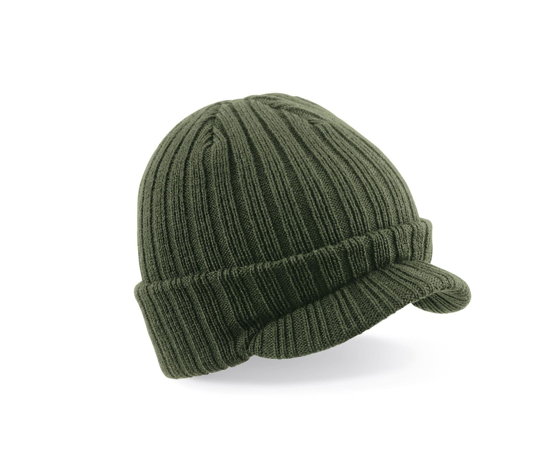 Bonnet avec visière OLIVE GREEN