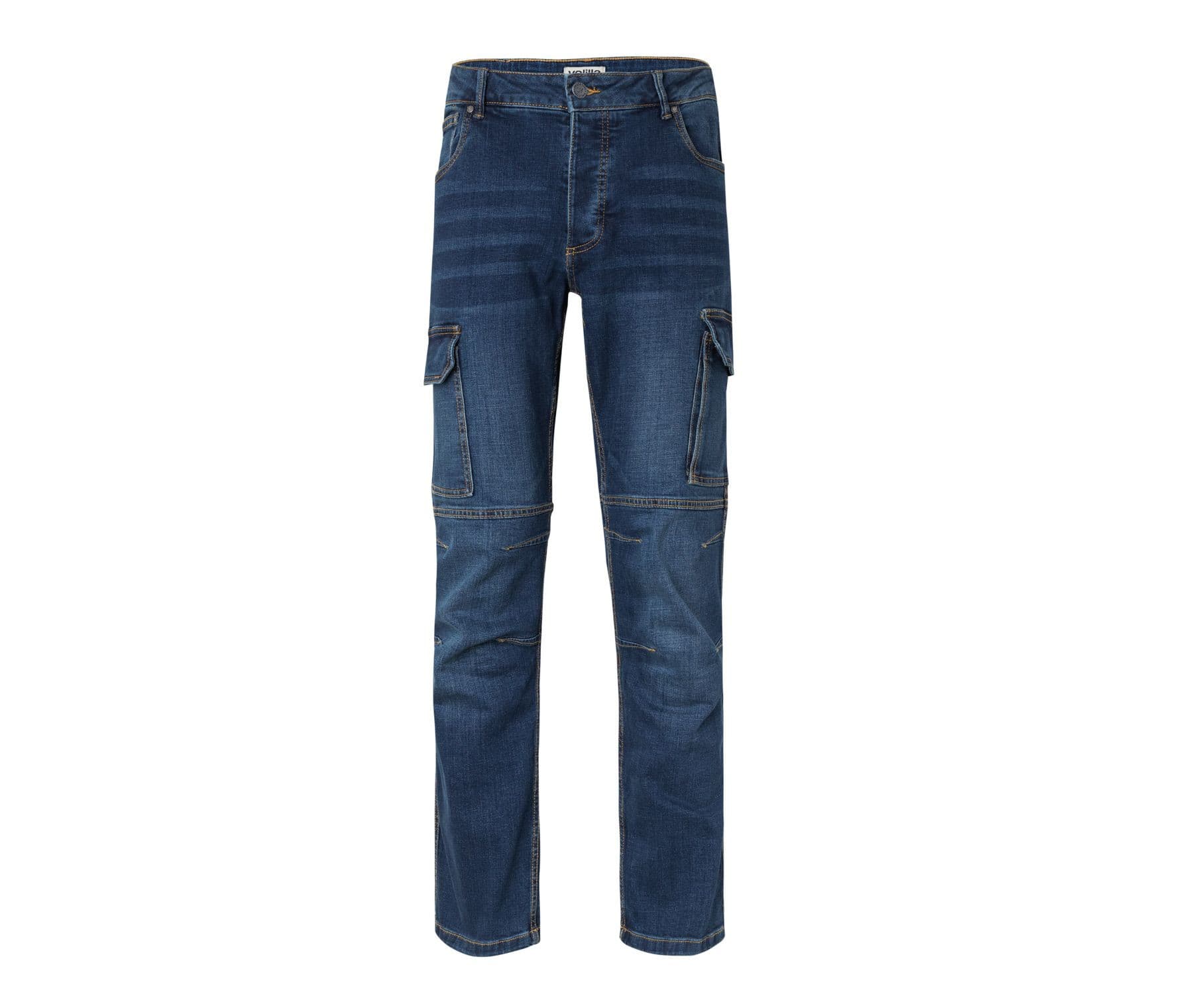 JEAN STRETCH MULTIPOCHES JEAN BLUE