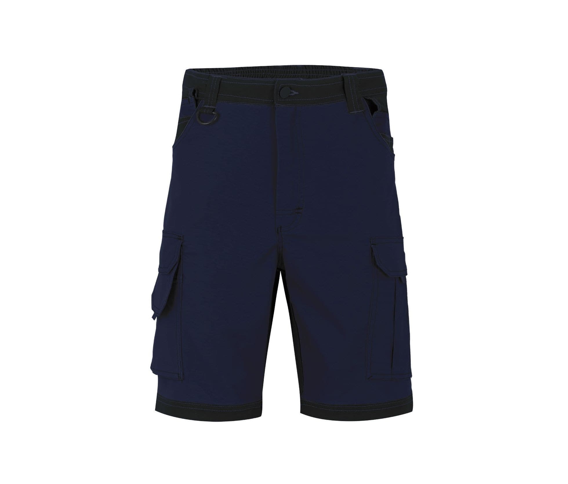 BERMUDA AVEC POCHES VOLANTES NAVY / BLACK