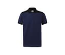 VELILLA POLO STRETCH BICOLORE NAVY / BLACK